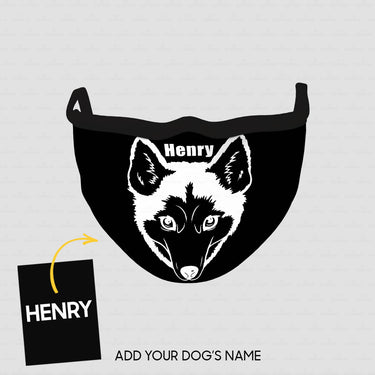 Personalized Dog Gift Idea - The Shadow 1 For Dog Lovers - Cloth Mask
